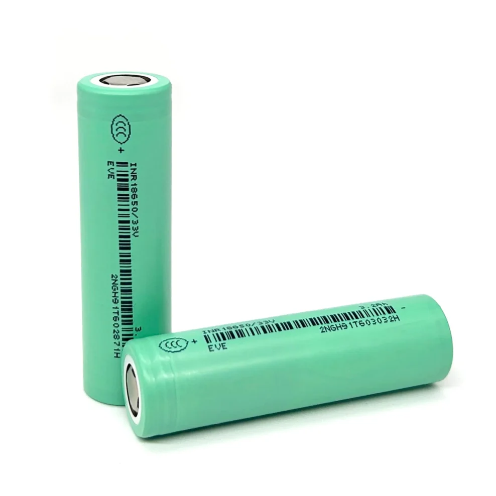 EVE 33V 18650 3200mAh 10A Battery 1000 cycles