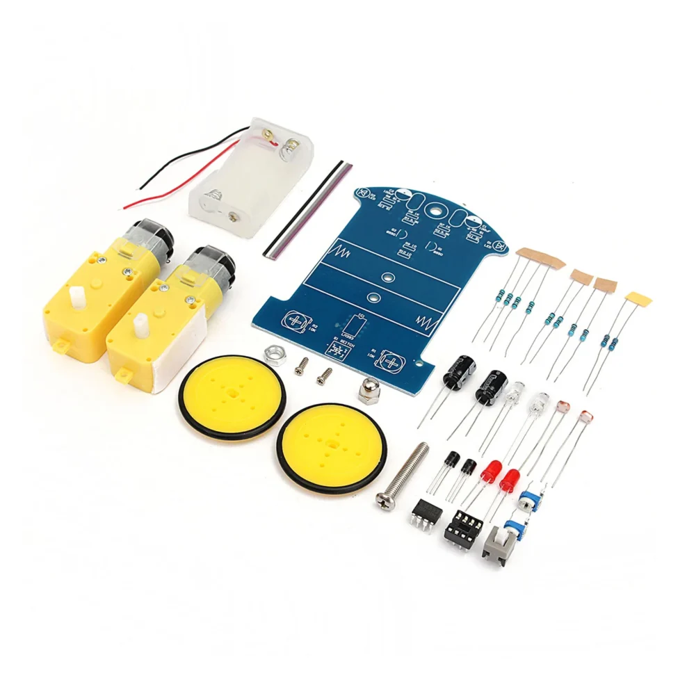 D2-1 DIY Kit Intelligent Tracking Line Smart Car Kit #DD7 011104