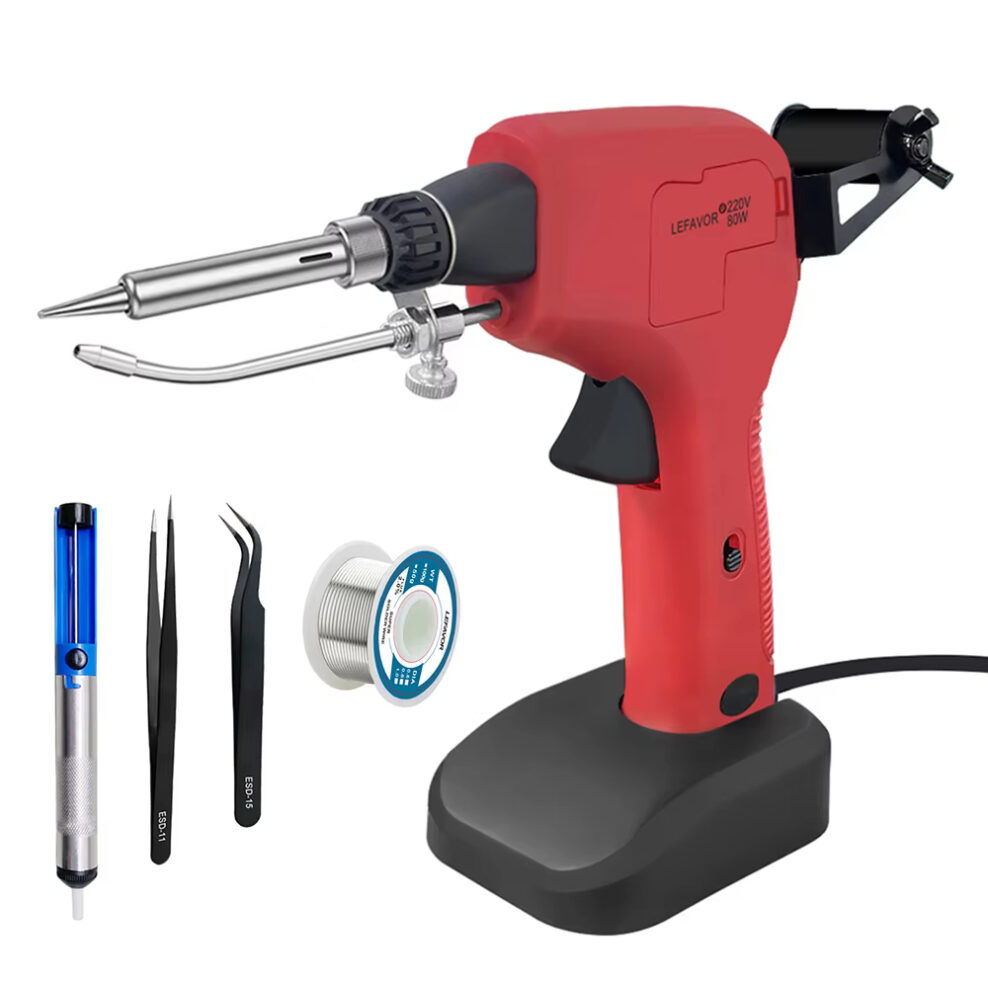 80W Rapid Heating Soldering Iron Gun With Ceramic PTC Core 012680