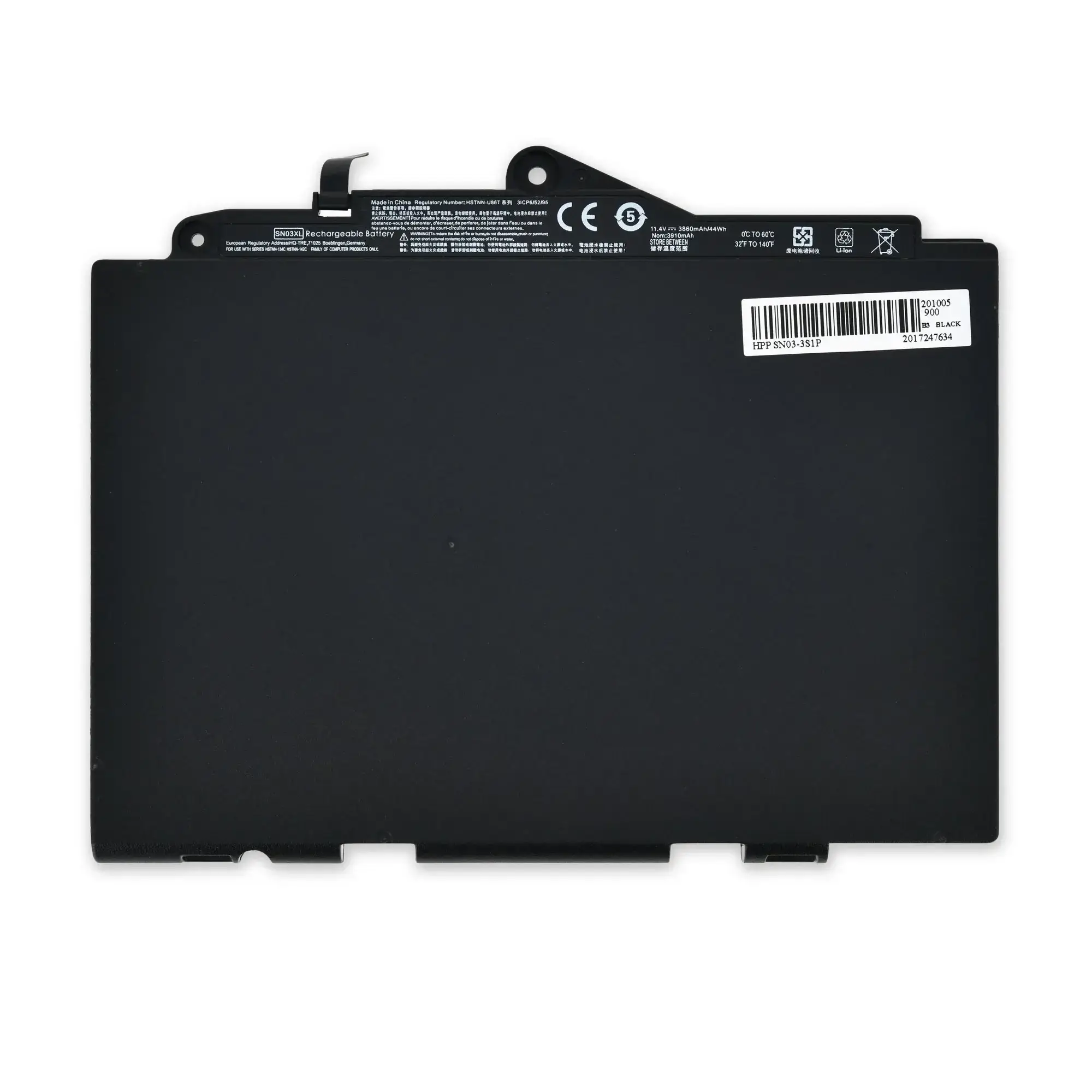 battery hp SN03XL