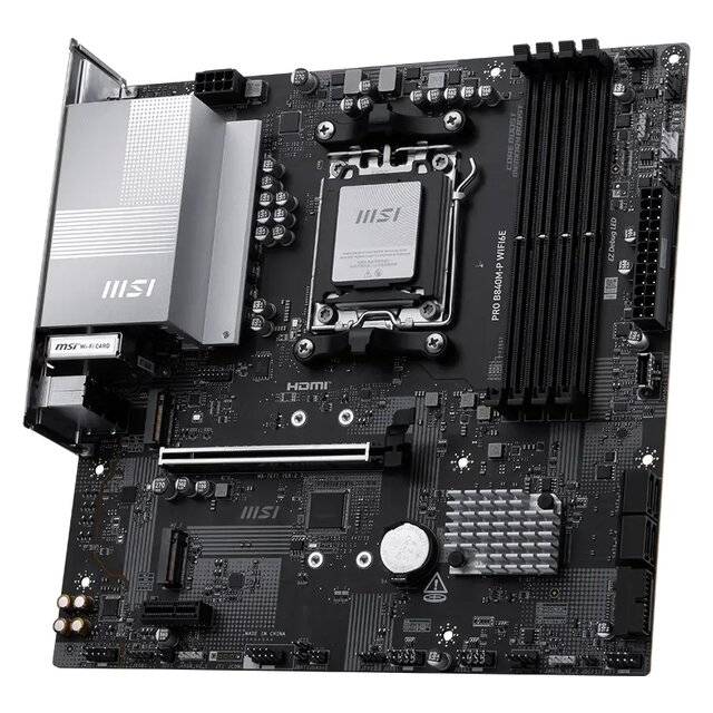 MSI PRO B840M‑P Motherboard WiFi DDR5