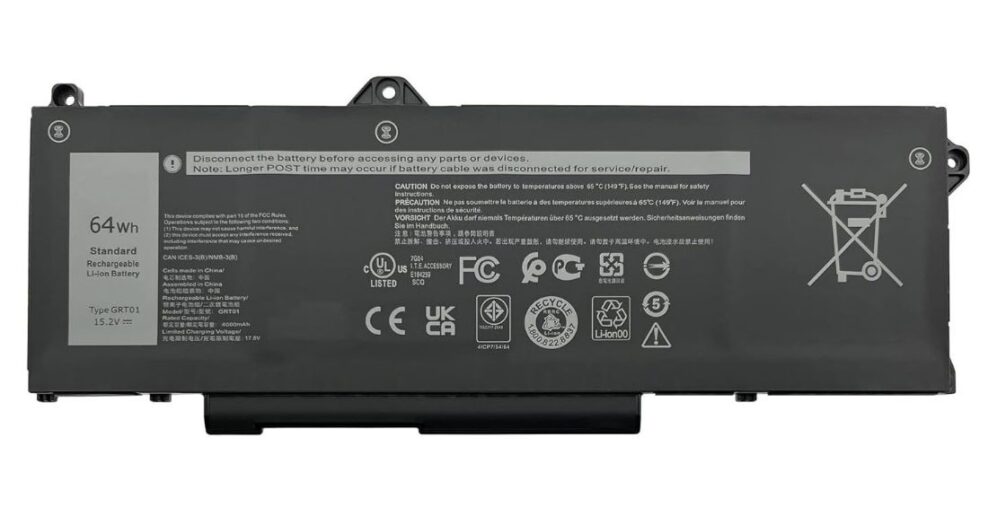 BATTERY DELL GRT01 - 3950mah