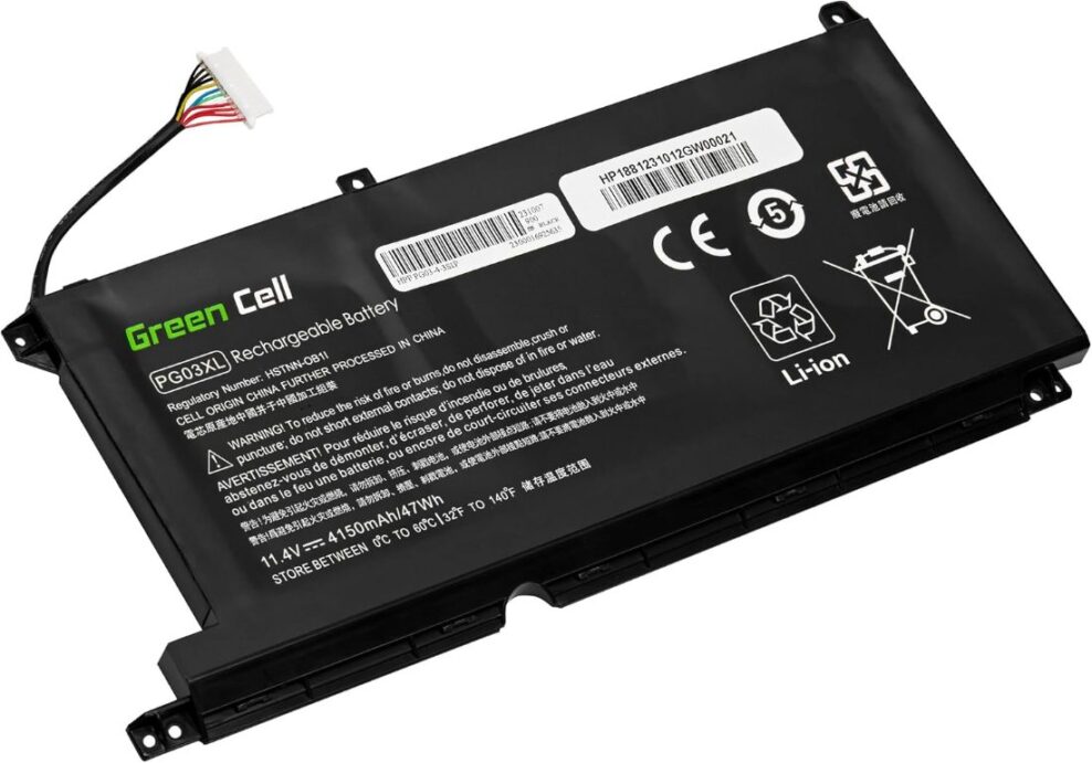 Battery HP PG03XL 11.4V 47Wh