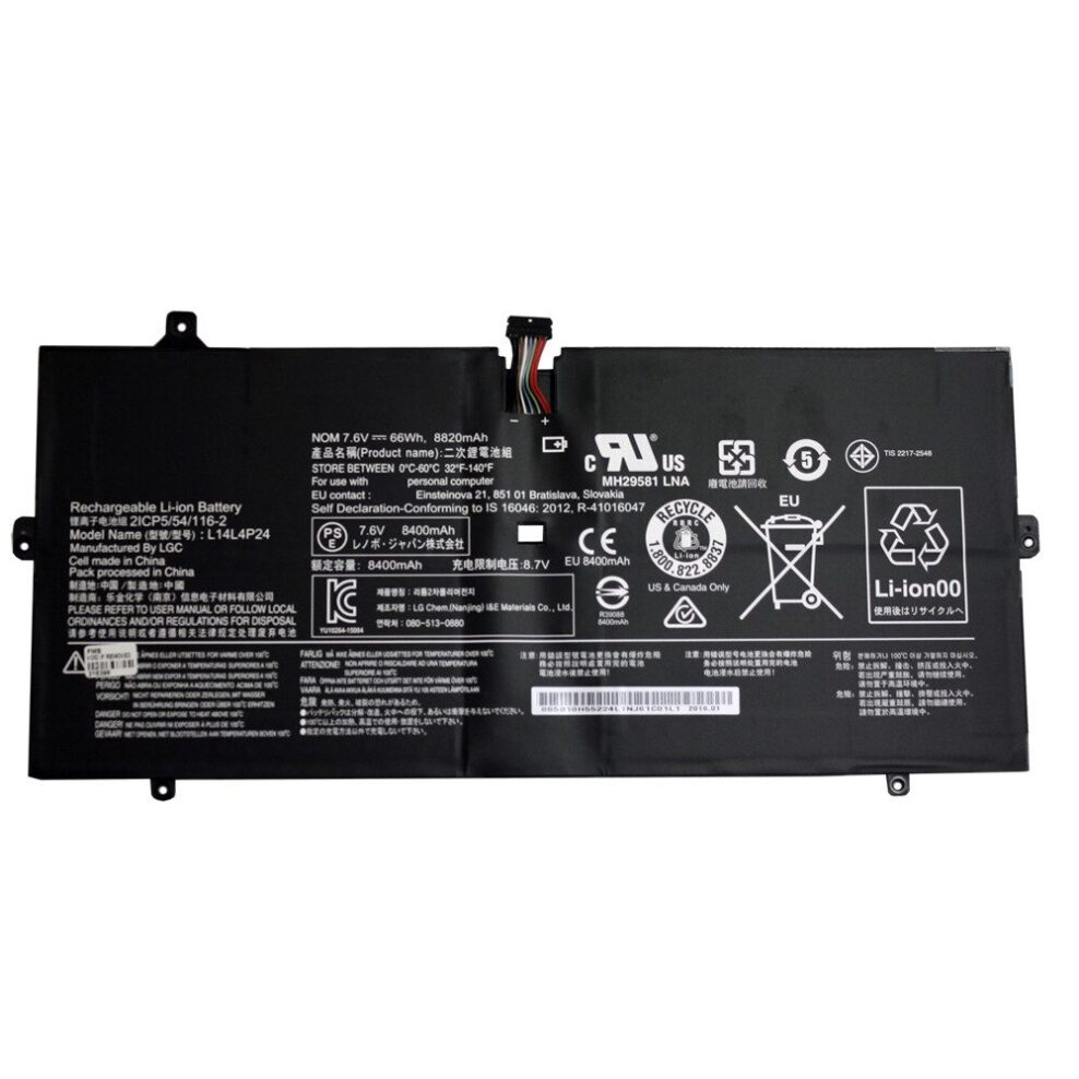 BATTERY LENOVO L14M4P24 - 6400mah