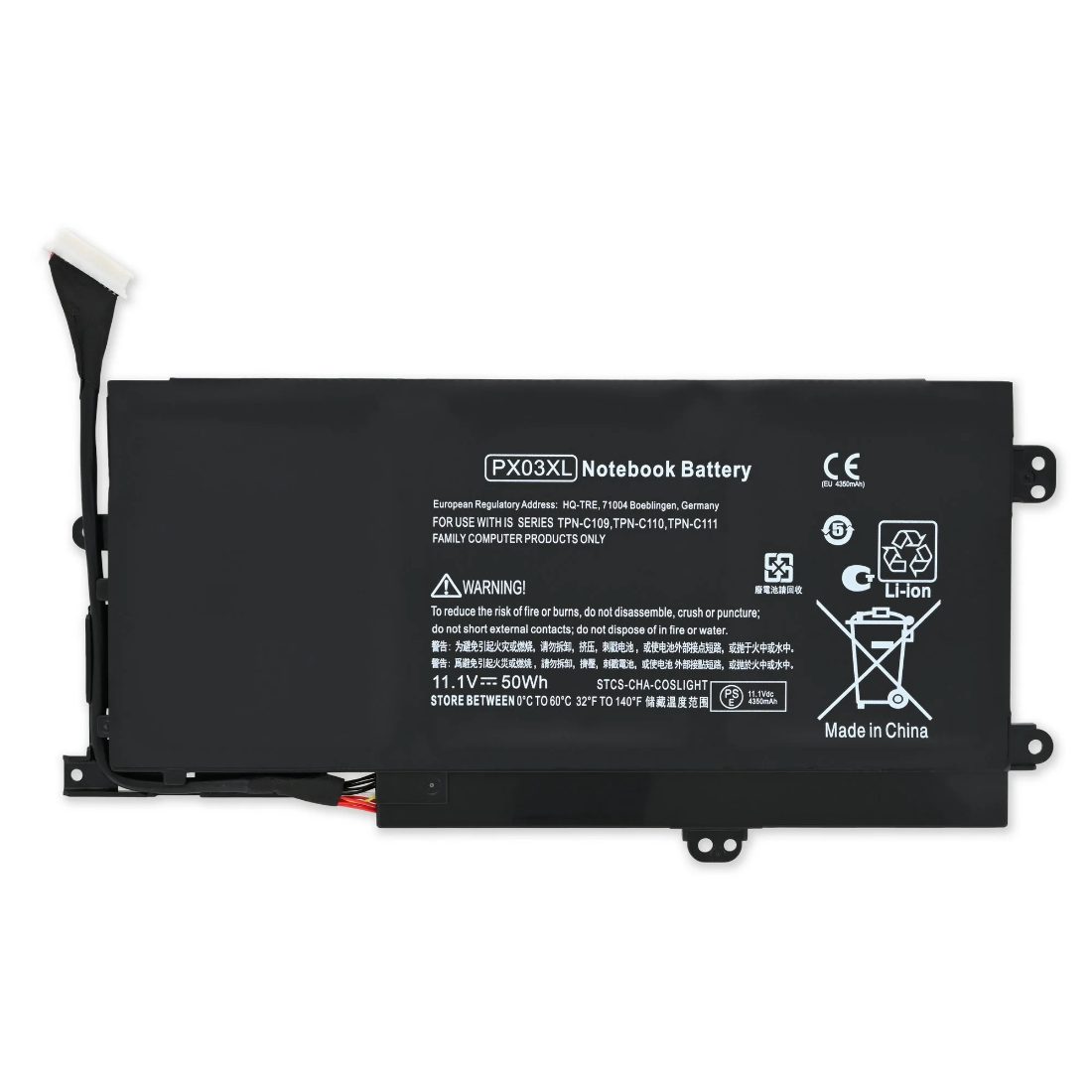 battery hp PX03XL