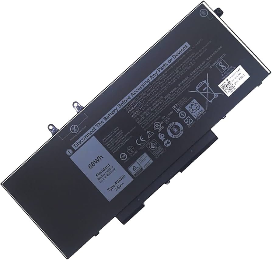 BATTERY DELL 4GVMP 61wh