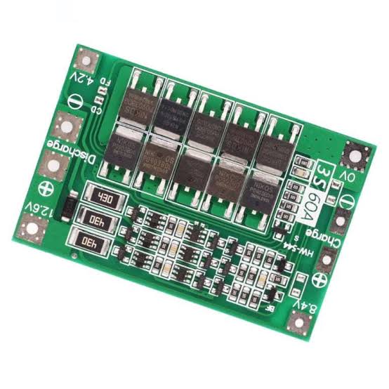 3S 60A Lithium Battery Charger Protection and Balanced Board #F9 X40354
